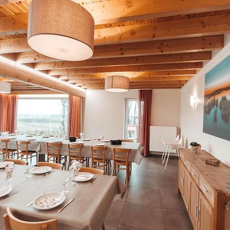Villa Le Loup Gris - 35 Pers - Vue-Wellness, Butgenbach-Malmedy Esterno foto