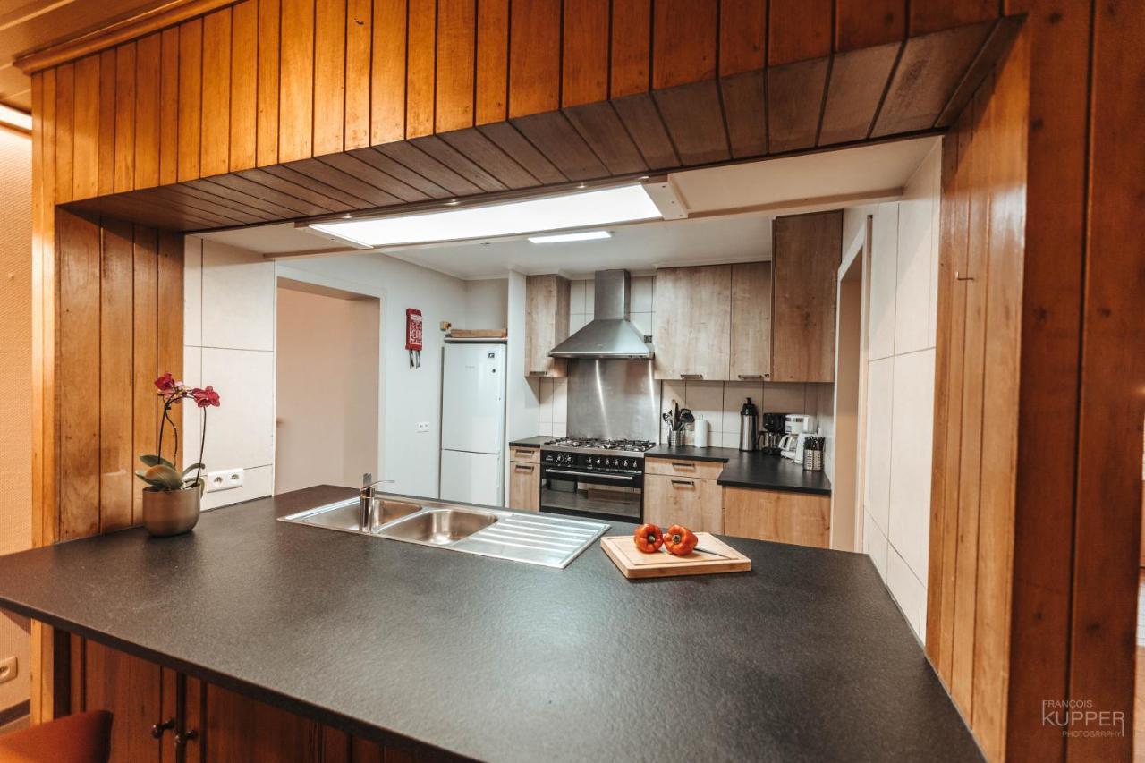 Villa Le Loup Gris - 35 Pers - Vue-Wellness, Butgenbach-Malmedy Esterno foto