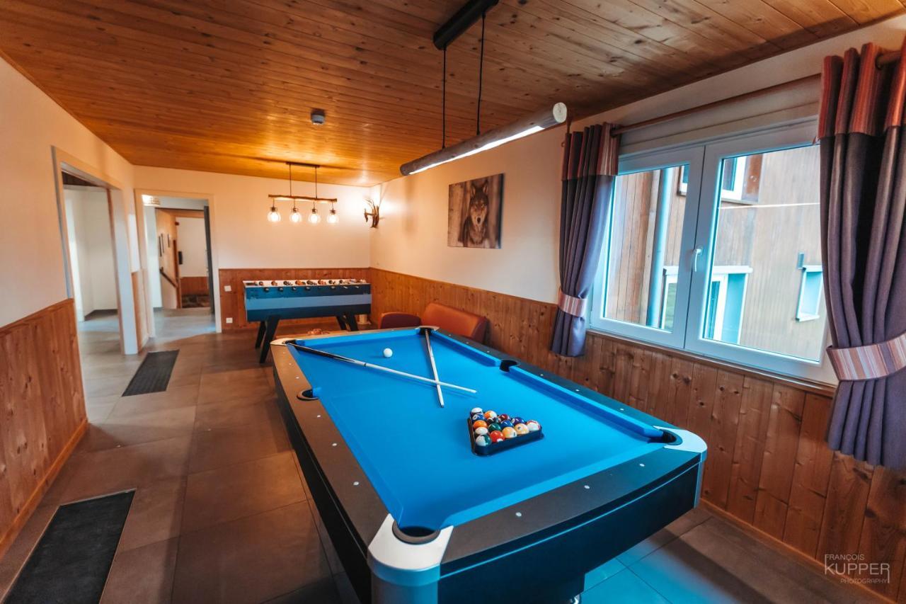 Villa Le Loup Gris - 35 Pers - Vue-Wellness, Butgenbach-Malmedy Esterno foto