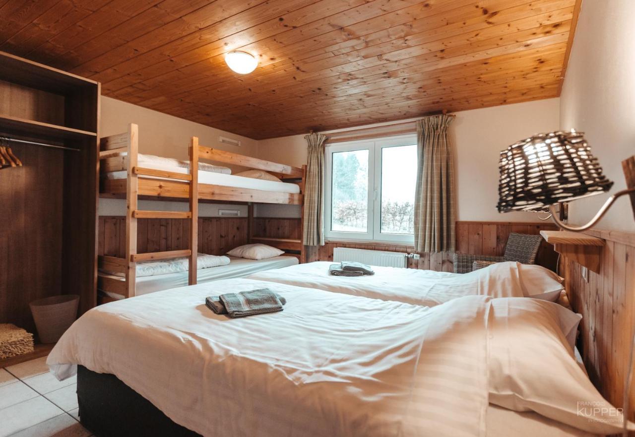 Villa Le Loup Gris - 35 Pers - Vue-Wellness, Butgenbach-Malmedy Esterno foto