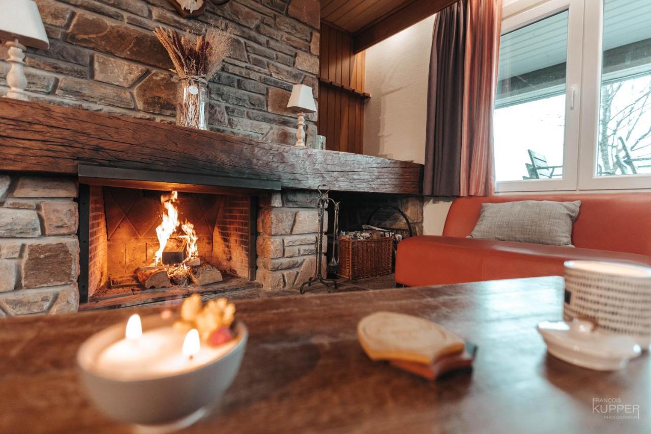 Villa Le Loup Gris - 35 Pers - Vue-Wellness, Butgenbach-Malmedy Esterno foto
