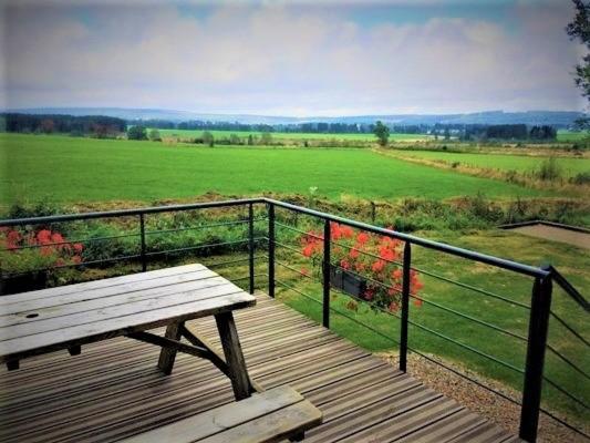 Villa Le Loup Gris - 35 Pers - Vue-Wellness, Butgenbach-Malmedy Esterno foto